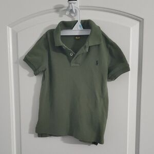Polo by Ralph Lauren Kids Olive Polo Shirt